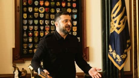 Volodymyr Zelensky : ses petites confidences en aparté