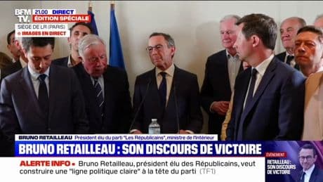 Présidence LR: "Nous avons fait se lever un vrai espoir", déclare Bruno Retailleau