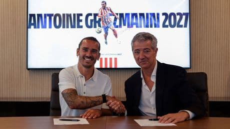 Resmi açıklama geldi! Atletico Madrid, Antoine Griezmann'ın sözleşmesini uzattı