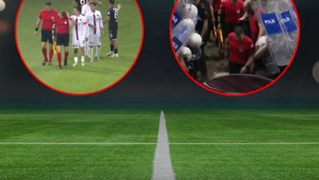 Elazığspor-Van Spor FK maçı tatil edildi!