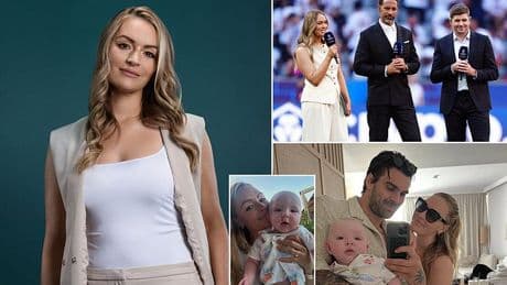 Laura Woods admits she was 'nervous' at the prospect of returning to work post-pregnancy - as the TV presenter reveals her biggest worry