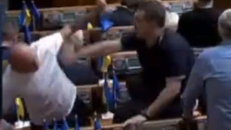 Una pelea a puñetazos entre dos diputados precede a la aprobación de la normativa anticorrupción en Ucrania