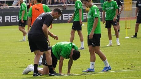 Verteidiger fehlt im Training: Sorgen um Borussias Neuzugang Kevin Diks im Trainingslager