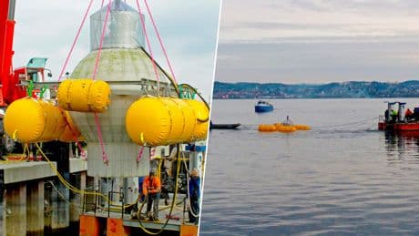 Alemania está instalando esferas gigantes de hormigón bajo el mar. Tiene un buen motivo: almacenar energía renovable