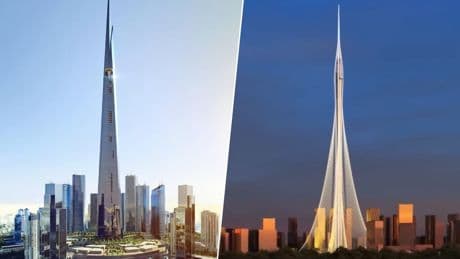 Arabia Saudí y Dubai están enfrascadas en una carrera grandilocuente: la construcción del rascacielos más alto del mundo