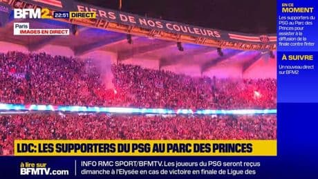 Ligue des Champions : explosion de joie des supporters du PSG