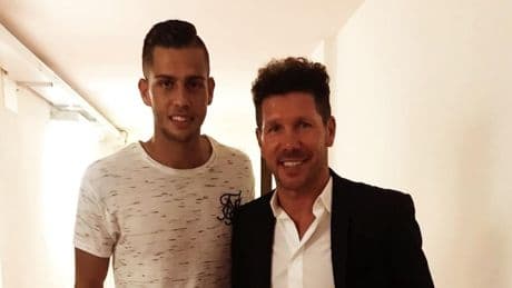 Hancko explicó su famosa foto de Simeone en 2017: "Es una historia bonita..."