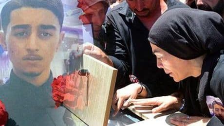 Fransa'da baltayla öldürülen Hasan'a Kahramanmaraş'ta acı veda