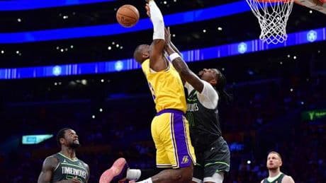 Les Lakers de LeBron James éliminés au premier tour des playoffs NBA par les Minnesota Timberwolves