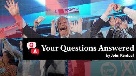 Voices: John Rentoul answers your questions on Reform’s rise – and how Labour and the Tories can respond to Farage