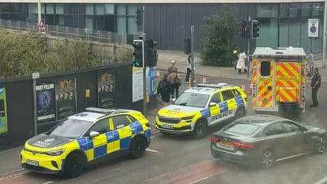 Emergency services descend on Scots street after disturbing 'screams' heard