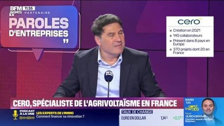 Eric Elbaz (Cero Generation) : Cero, spécialiste de l'agrivoltaïsme en France - 19/04