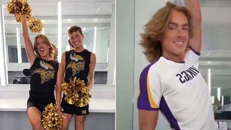 Minnesota Vikings' male cheerleaders hit back at seismic backlash with pointed Instagram post