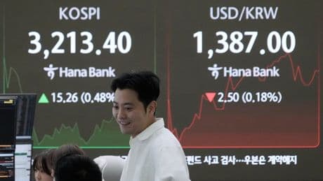 Asian shares mostly climb after a rally for Apple led Wall Street higher