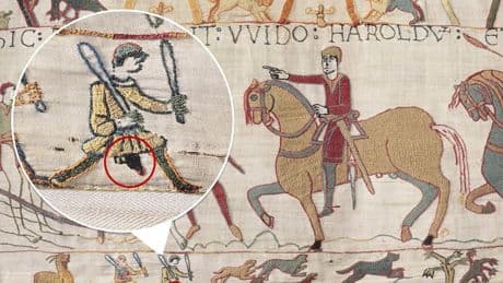 Extra penis ‘found’ on iconic Bayeux Tapestry by expert – but is all as it seems?