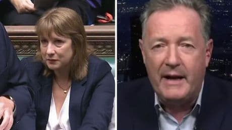 Piers Morgan has brutal response to Rachel Reeves 'crying' with nine-word question