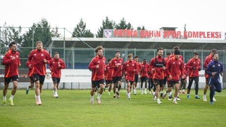 Gaziantep FK, Antalyaspor maçının hazırlıklarını devam etti