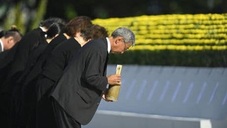 Quatre-vingts ans après Hiroshima, un “message de paix” pour en finir avec la bombe atomique