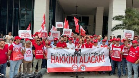 Sağlık ve sosyal hizmet işçileri KÇP için İstanbul'dan Ankara’ya yürüyüş başlattı