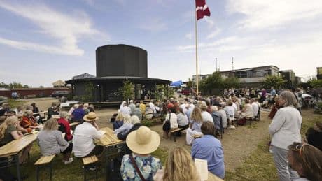 A tiny church in Denmark celebrates community and coziness within 12 walls -- one for each apostle