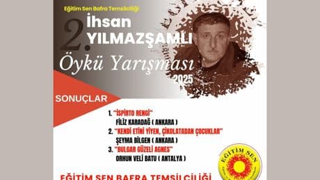 İhsan Yılmazşamlı Öykü Yarışması kazananları açıklandı