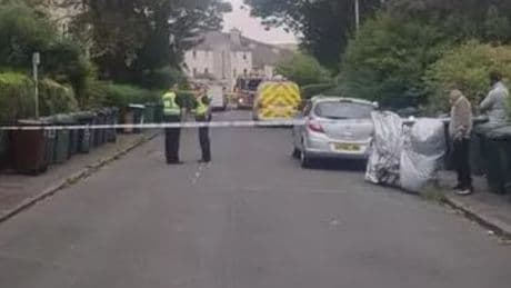 Blaze breaks out at Scots flat block as firefighters warn public to stay away