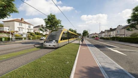 Has a tram network been ruled out of Glasgow's Clyde Metro project?