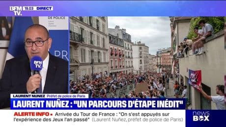 Tour de France: 3.000 forces de sécurités intérieures mobilisées sur la dernière étape, annonce le préfet de police de Paris