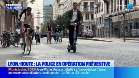 Lyon : la police en opération préventive sur les routes