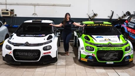 Emma Falcón, la 'jefa' de Citroën: única mujer que dirige un equipo de rallies