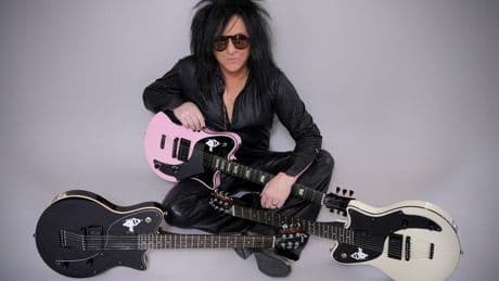 Steve Stevens On Ciari Signature Series Guitar, New Billy Idol Album