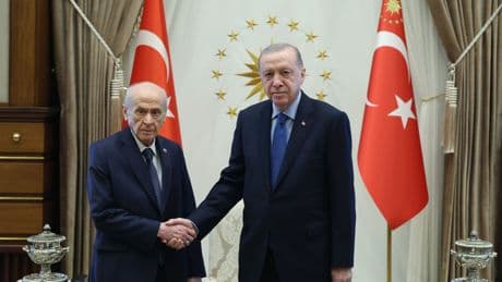 Son Dakika... Erdoğan'la Bahçeli arasında Saray'da sürpriz görüşme