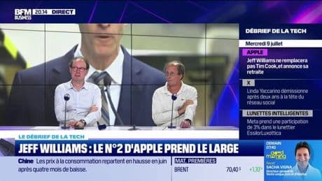 Jeff Williams : le n°2 d'Apple prend le large - 09/07