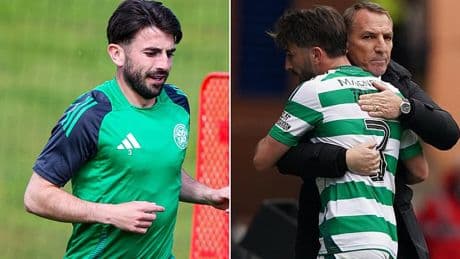 Brendan Rodgers says 'the door is not closed' on Greg Taylor with Celtic defender's future still uncertain