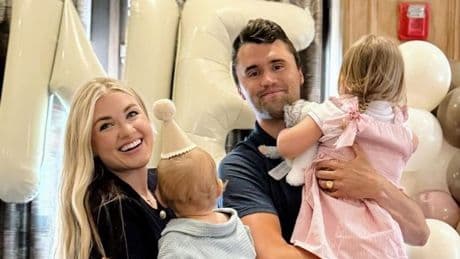 Charlie Kirk's wife 'struggling to tell children daddy isn't coming home'