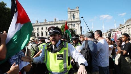 « Je m’oppose au génocide, je soutiens Palestine Action » : Au Royaume-Uni, 522 personnes arrêtées pour après avoir manifesté contre le génocide à Gaza