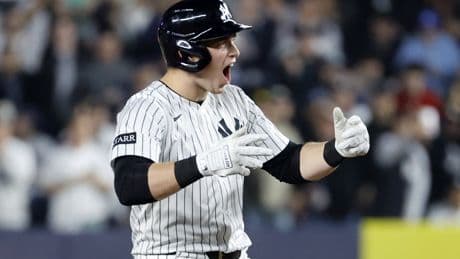 Yankees’ Ben Rice taking grounders at third just ‘for fun right now’
