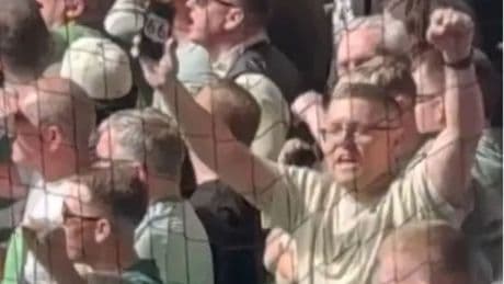 Police probe sick Celtic fan caught mocking Rangers rivals with vile Ibrox disaster taunt