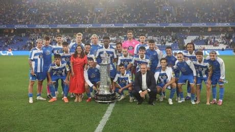 2-0 | El Dépor enseña músculo ante el Le Havre y se lleva el trofeo Teresa Herrera