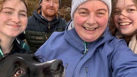 Mum left "close to death" after terrifying heart attack on cycle with kids
