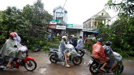 El tifón ‘Kajiki’ deja al menos tres muertos y miles de viviendas y cultivos dañados en Vietnam
