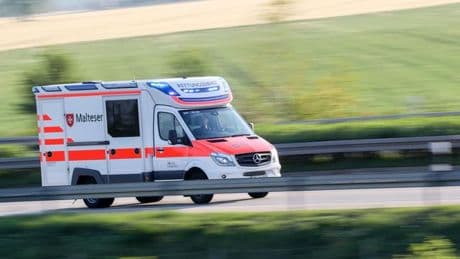 Unfall: Rennradfahrer wird von Baumkrone getroffen und eingeklemmt