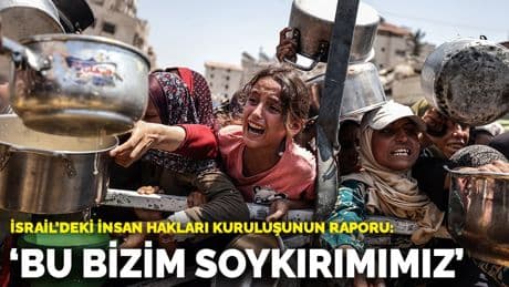 İsrail’deki insan hakları kuruluşunun raporu: “Bu bizim soykırımımız”