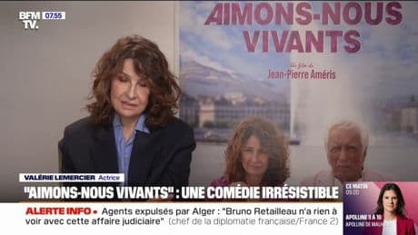 "Aimons-nous vivants": cette comédie romantique en salles ce 16 avril met à l'affiche Valérie Lemercier et Gérard Darmon