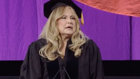 Jennifer Coolidge delivers heartfelt commencement speech about being a ‘very strange kid’