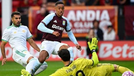 La Roma travolta in Inghilterra: poker Aston Villa! Como show, anche il Betis ko