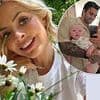 Holly Willoughby shares sweet snap of her dad as she joins Laura Woods and Coleen Rooney in leading Father's Day tributes