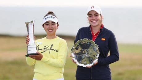 La amateur Paula Martín maravilla en el Open femenino con una brillante octava plaza