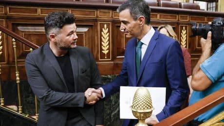 "Aprovechemos lo que nos queda": Rufián marca el camino a Sánchez con vivienda, fondos UE y "poco más" antes de fin de ciclo