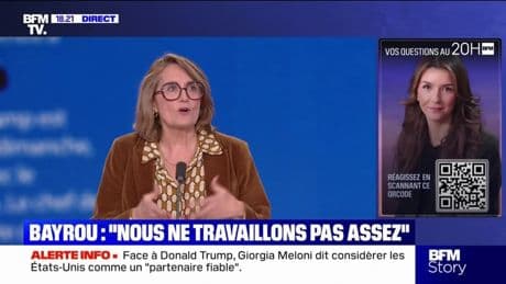 Sophie Primas, porte-parole du gouvernement: "Tout notre modèle social pèse en grande partie sur le travail"